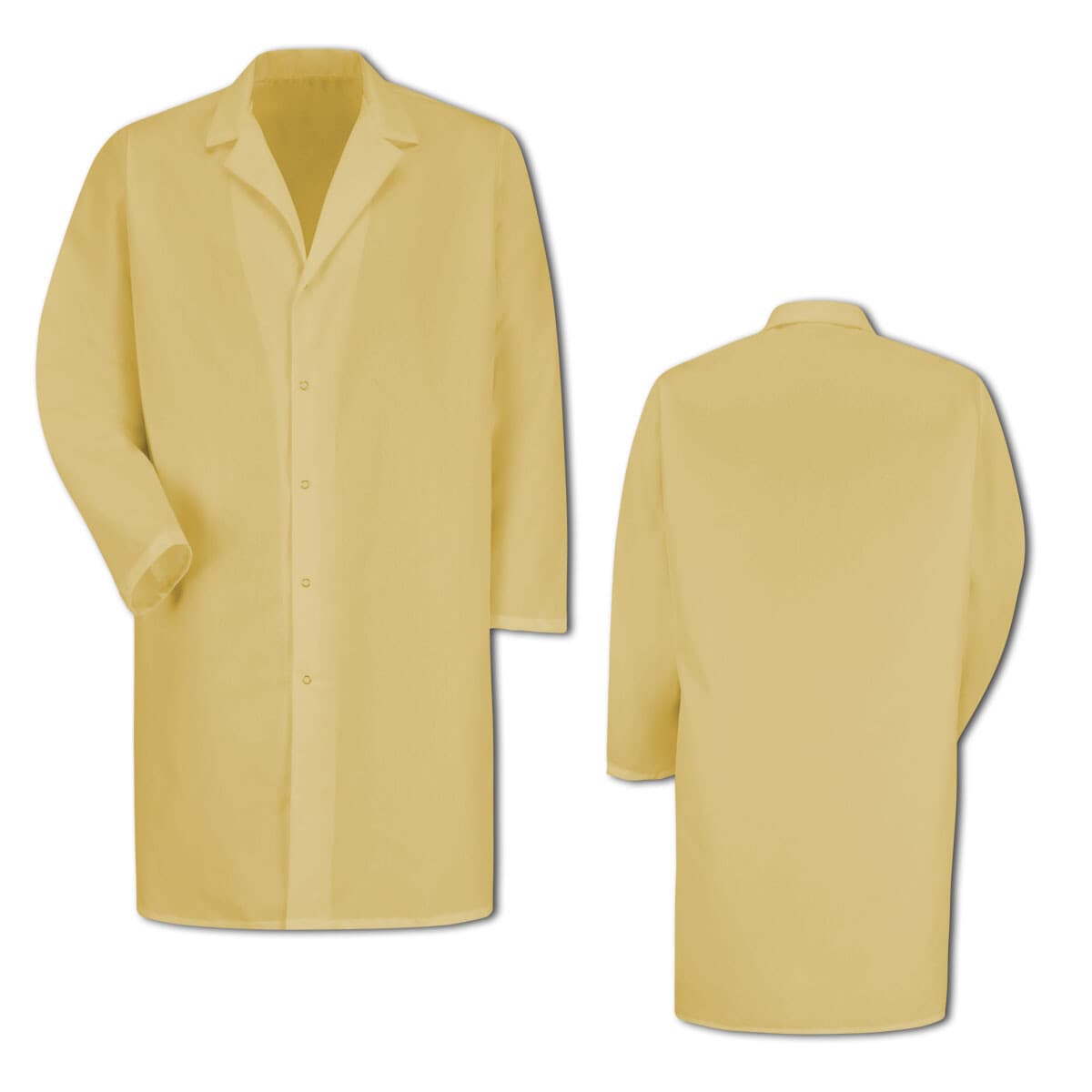 Regent Gripper-Front Spun Polyester Pocketless Lab Coat