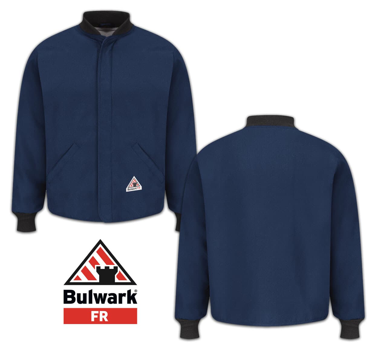 Bulwark Flame Resistant Midweight Sleeved FR Jacket Liner Nomex IIIA LNL2NV